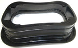 Rectangular Light Grommet Black PVC Open Back GG#80781 Each