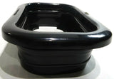 Rectangular Light Grommet Black PVC Open Back GG#80781 Each
