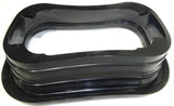 Rectangular Light Grommet Black PVC Open Back GG#80781 Pair