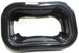 Rectangular Light Grommet Black PVC Open Back GG#80781 Pair