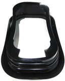 Rectangular Light Grommet Black PVC Open Back GG#80781 Pair