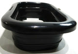 Rectangular Light Grommet Black PVC Open Back GG#80781 Pair
