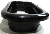 Rectangular Light Grommet Black PVC Open Back GG#80781 Pair