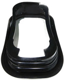 Rectangular Light Grommet Black PVC Open Back GG#80781 Pair