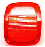 Stop Tail Turn Backup Combination Light Lens for Trailers 4 Screw GG#80792 Each