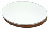 GG Reflectors Round Amber Acrylic Stick on Tape Mount 3 1/8" #80811 Pair