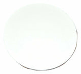 GG Reflectors Round Amber Acrylic Stick on Tape Mount 3 1/8" #80811 Pair
