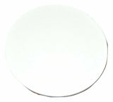 GG Reflectors Round Amber Acrylic Stick on Tape Mount 3 1/8" #80811 Pair