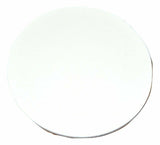 GG Reflectors Round Amber Acrylic Stick on Tape Mount 3 1/8" #80811 Pair