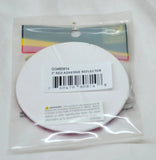 Reflectors Round Red Acrylic Stick on Tape Mount 3 Inch GG#80814 Pair