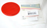 Reflectors Round Red Acrylic Stick on Tape Mount 3 Inch GG#80814 Pair