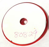Reflectors Round Sealed with Center Screw Hole 2 3/8 Inch Red GG#80829 Pair