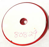 Reflectors Round Sealed with Center Screw Hole 2 3/8 Inch Red GG#80829 Pair