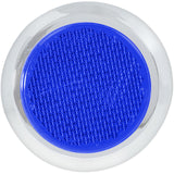 Blue Round Reflectors Acrylic Lens Chrome Bezel 2-1/8" Stick-On GG#80832-Pair