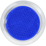 Blue Round Reflectors Acrylic Lens Chrome Bezel 2-1/8" Stick-On GG#80832-Pair