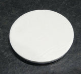 Stick-On Round Reflectors Chrome Trim Green Acrylic Lens 2-1/8" OD GG#80835-Pair