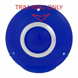 GG Chrome Ring Replacement for Peterbilt Kenworth 4" Back of Cab Light Set of 5