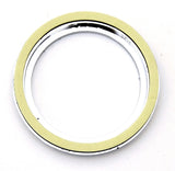 GG Chrome Ring Replacement for Peterbilt Kenworth 4" Back of Cab Light Set of 5