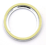 GG Chrome Ring Replacement for Peterbilt Kenworth 4" Back of Cab Light Set of 5