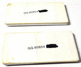 Rectangular Reflectors 3-1/2 X 1-3/4 Red Acrylic Stick-on GG80854-Set of 2