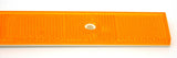 Reflectors Amber 12" Long, 1" Wide 2 Screw Holes or Tape Mount GG#80865 Pair