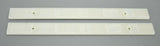 Reflectors White 12" Long, 1" Wide 2 Screw Holes or Tape Mount GG#80867 Pair