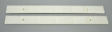 Reflectors White 12" Long, 1" Wide 2 Screw Holes or Tape Mount GG#80867 Pair