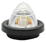 Sealed Incandescent Light Beehive Cone Plastic 2"Clear Grommet, Pigtail GG#80937