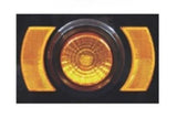 Reflectors Half Moon for 2" Light Amber Acrylic Lens & Housing GG#81200 Set of 2