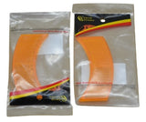 Reflectors Half Moon for 2" Light Amber Acrylic Lens & Housing GG#81200 Set of 2