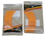 Reflectors Half Moon for 2" Light Amber Acrylic Lens & Housing GG#81200 Set of 2