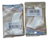 Reflectors Half Moon for 2" Light Amber Acrylic Lens & Housing GG#81200 Set of 2