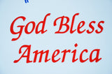 Aero Mud Flaps 24" x 30" White Flap American Flag Logo 4 Hole #812430-AMFLA-Pair