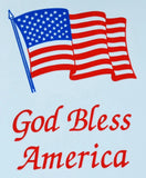 Aero Mud Flaps 24" x 30" White Flap American Flag Logo 4 Hole #812430-AMFLA-Pair