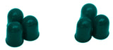 Incandescent Bulb Cover for 194 Bulb Green Silicone Small GG#81272 Set of 6