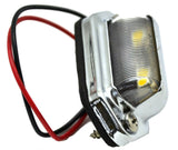 Led Light 1 White Led Clear Lens for License Plate or Accent Light GG#81735 Each