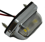 Led Light 1 White Led Clear Lens for License Plate or Accent Light GG#81735 Each