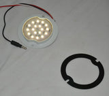 Glass Lens Conversion Light Base 18 High Powered White SMD LEDs 3 Wire GG#81852