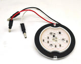 Clear Classic Glass Watermelon Accent Light Kit Green 18 LEDs GG#81869-Pair