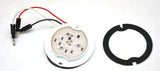 Clear Classic Glass Watermelon Accent Light Kit Green 18 LEDs GG#81869-Pair