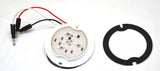Clear Classic Glass Watermelon Accent Light Kit Green 18 LEDs GG#81869-Pair