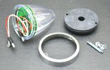 LED Light 19 Red LEDs/Clear Lens Watermelon 3.5" Base Surface Mount #81975 Pair