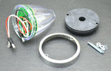 LED Light 19 Red LEDs/Clear Lens Watermelon 3.5" Base Surface Mount #81975 Pair