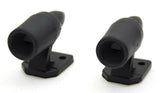 Deer Animal Whistles Black Ultrasonic Alert for Cars Trucks Plastic GG#81990 Set