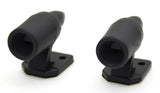Deer Animal Whistles Black Ultrasonic Alert for Cars Trucks Plastic GG#81990 Set
