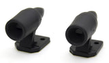 Deer Animal Whistles Black Ultrasonic Alert for Cars Trucks Plastic GG#81990 Set