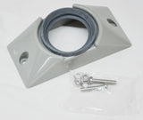 Light Bracket for 2" Round Light Surface Mount Gray W/ Grommet GG#82617 Each