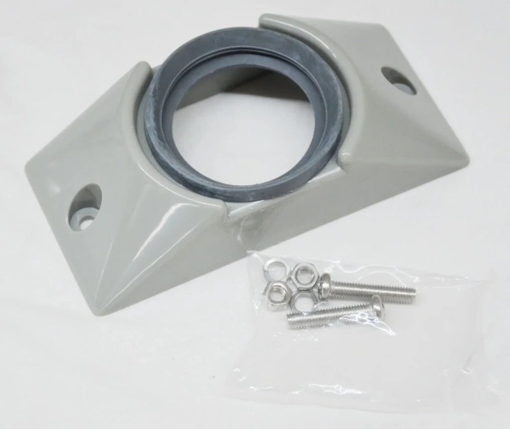 Light Bracket for 2" Round Light Surface Mount Gray W/ Grommet GG#82617 Each