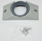 Light Bracket for 2" Round Light Surface Mount Gray W/ Grommet GG#82617 Each