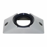 Light Bracket for 2" Round Light Surface Mount Gray W/ Grommet GG#82617 Each